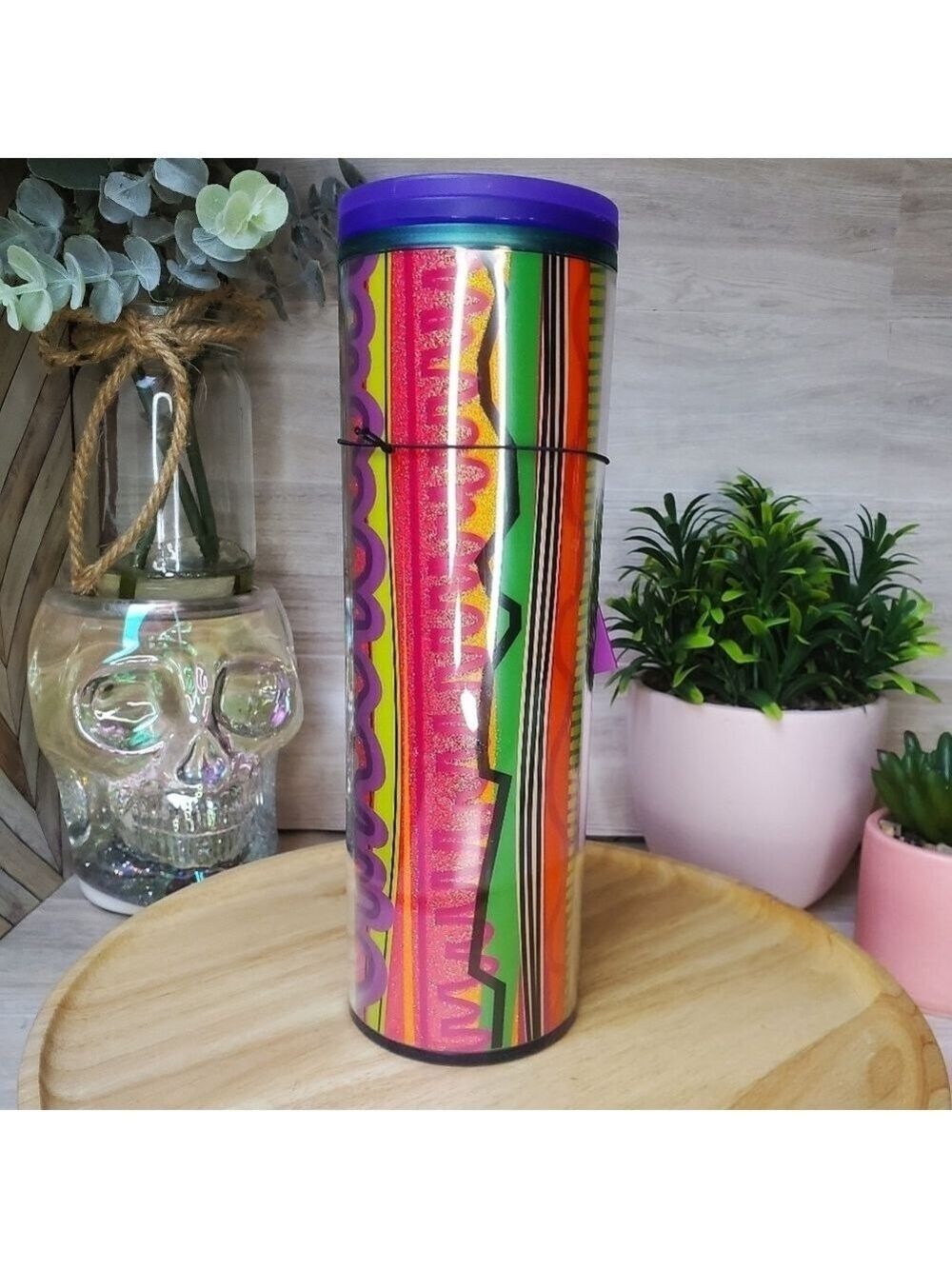 Starbucks X Shae Anthony 2024 Neon Multicolor Hot Cup Tumbler - Picture 10 of 10
